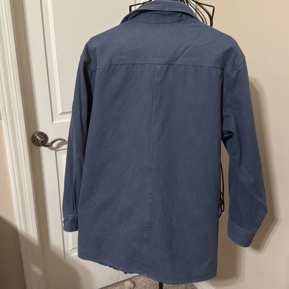 Levi's Blue Lightweight Shirt Jacket - Picture 6 of 6
